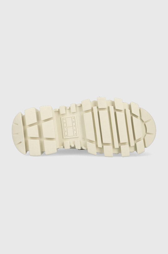 Δερμάτινα μοκασίνια Tommy Jeans CHUNKY LOAFER LTHER EN0EN02177 μπεζ