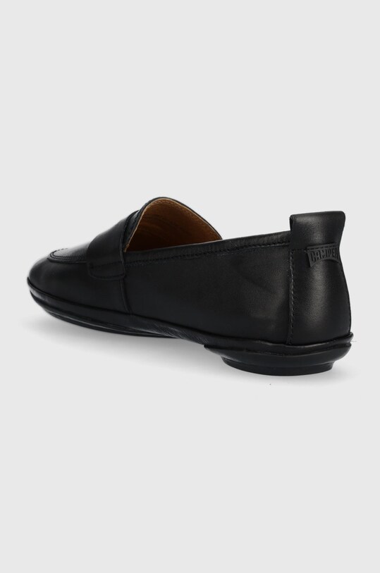 Παπούτσια Δερμάτινα μοκασίνια Camper Right Nina K201421.007 μαύρο