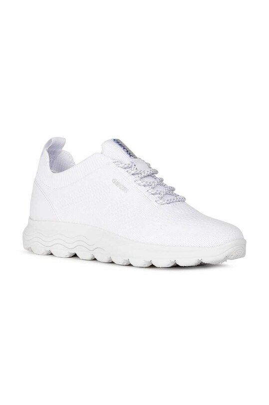 Geox sneakers D SPHERICA D15NUA.0006K.C1000 alb SS24