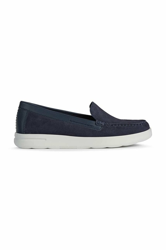 Geox Mädchen Mokassins D Xand 2j B – Bequeme Veloursleder-Schuhe Mit Ventilated Cushioning System