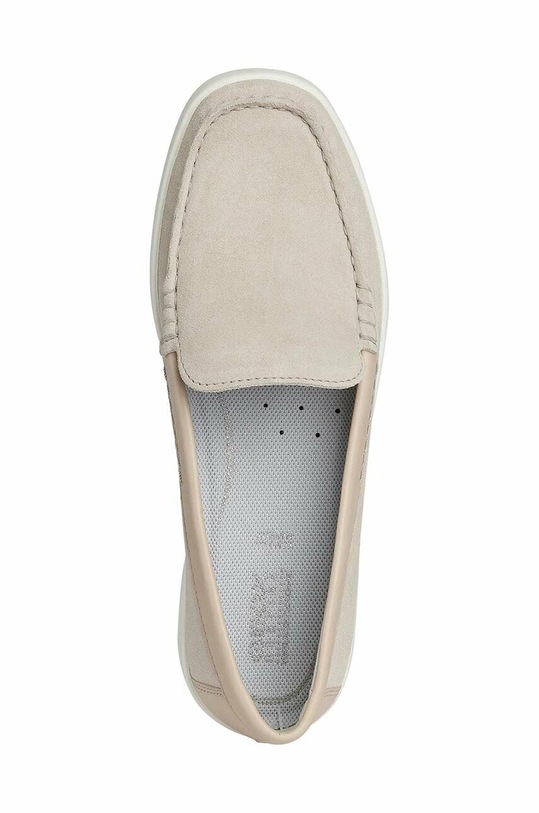Semišové mokasíny Geox D XAND 2J D25SUB.02285.C8182 béžová