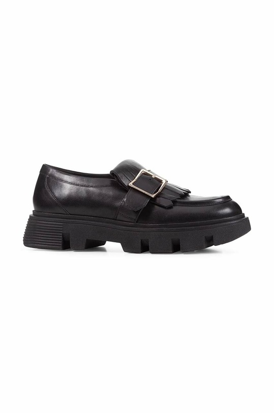 Geox mocasini de piele D VILDE piele negru D26UAN.00085.C9999