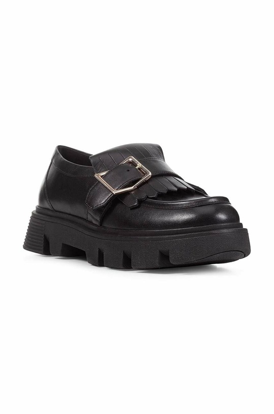Geox mocasini de piele D VILDE D26UAN.00085.C9999 negru SS23
