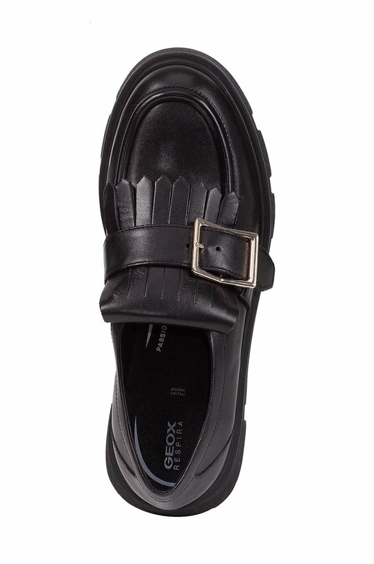 Geox mocasini de piele D VILDE D26UAN.00085.C9999 negru