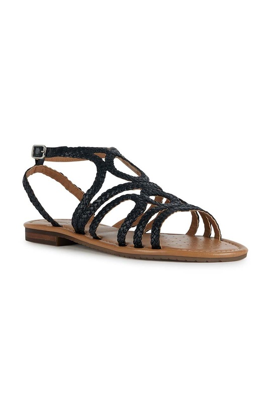 Geox sandały skórzane D SOZY S D35LXA.00081.C9999 czarny SS23