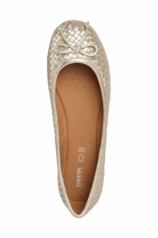 Geox baleriny skórzane D PALMARIA D35MUA.000KY.C2012 złoty