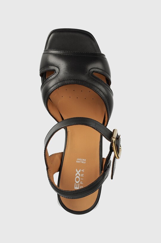 Кожени сандали Geox D SOLEDEA черен D35RHB.00043.C9999