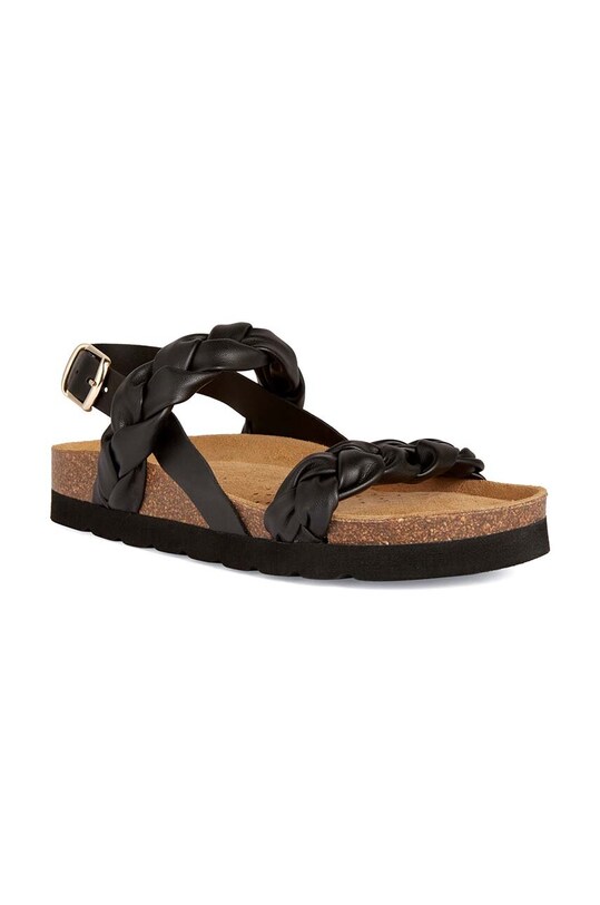 Geox sandały skórzane D BRIONIA HIGH D35SYJ.000BC.C9999 czarny SS23