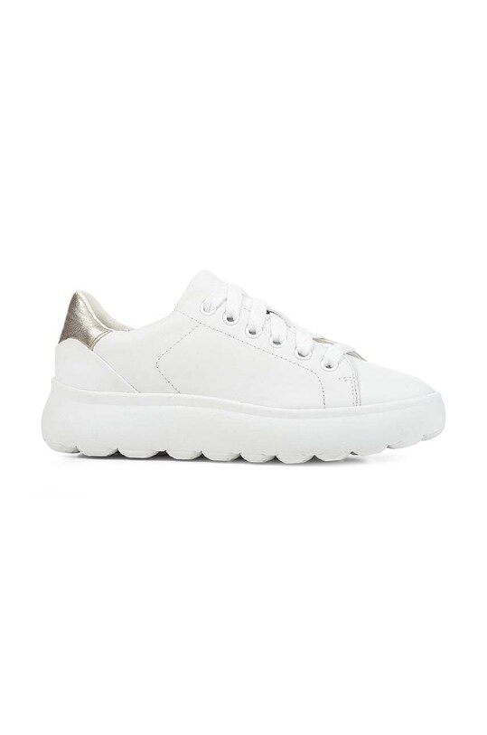 Geox sneakers din piele Spherica Ec 4.1 platformă alb D35TCB.085Y2.C0232