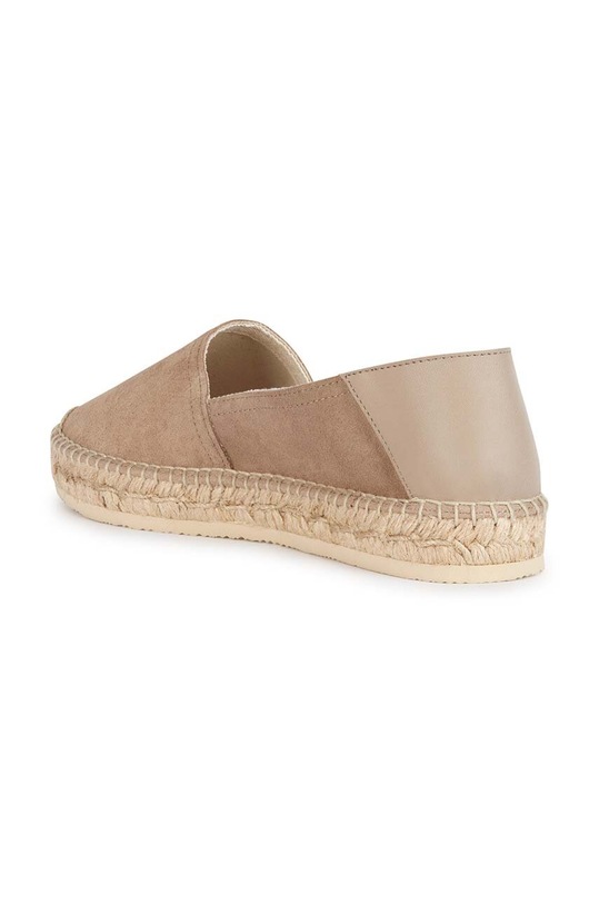Cipők Geox bőr espadrilles D LAMPEDUSA D35V0A.02285.C6738 bézs