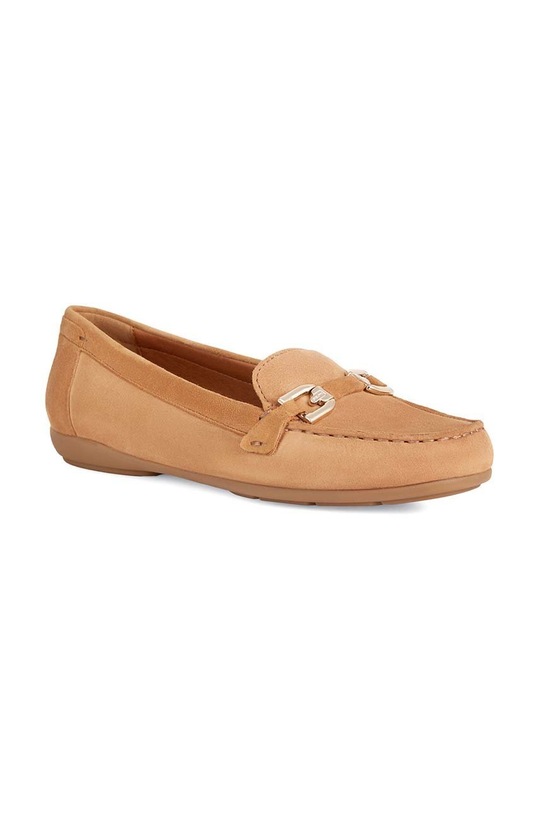 Μοκασίνια σουέτ Geox D ANNYTAH MOC D84BMA.00021.C5006 καφέ SS24