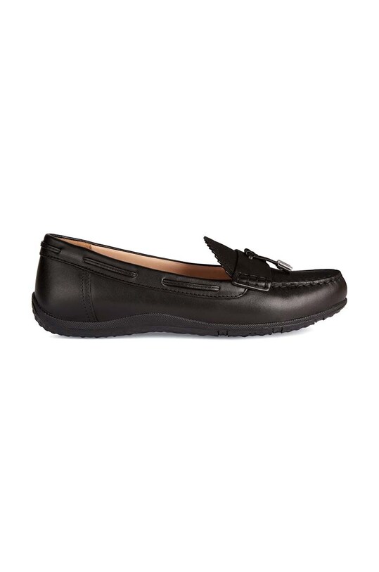 Geox mokasyny skórzane D VEGA MOC A skóra naturalna czarny D35DNA.043BC.C9999