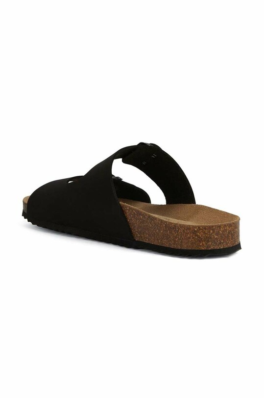 Obuv Semišové šľapky Geox D BRIONIA L D35LSL.00032.C9999 čierna