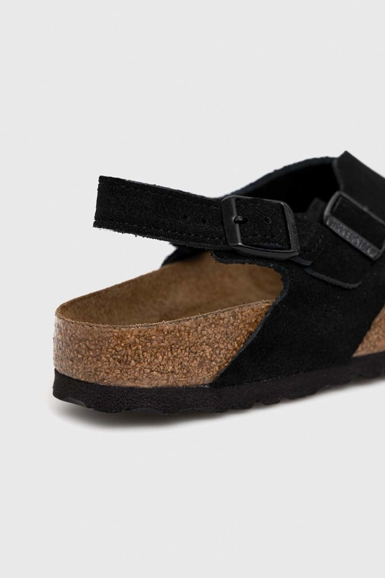 Încălțăminte Birkenstock sandale din piele întoarsă Tulum SFB 1024086 negru