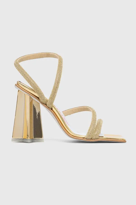Chiara Ferragni sandali CF3136_005 block heel oro CF3136.005