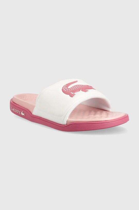 Lacoste papucs CROCO DUALISTE 45CFA0001 fehér SS23