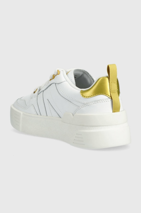 Obuv Kožené tenisky Lacoste L002 45CFA0032 biela