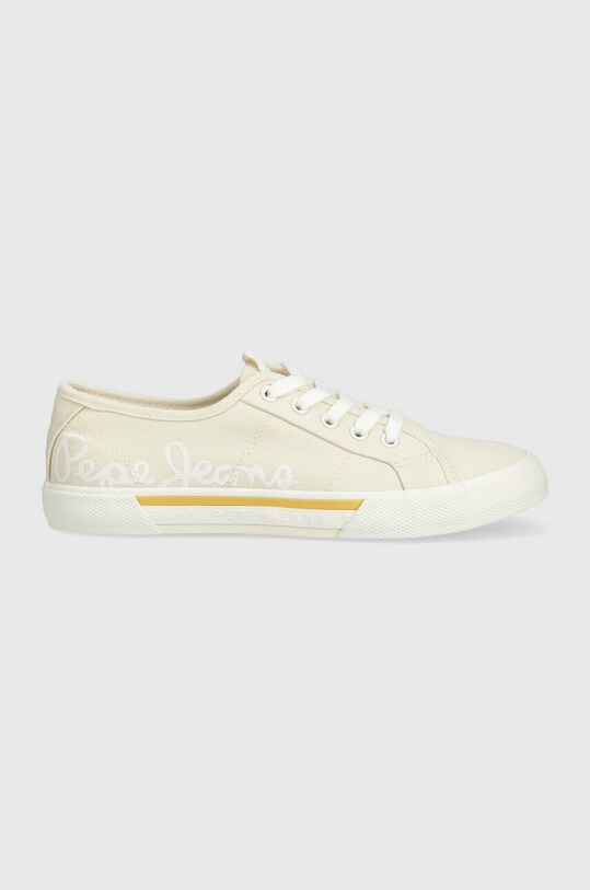Pepe Jeans tenisówki BRADY Planet friendly beżowy PLS31435