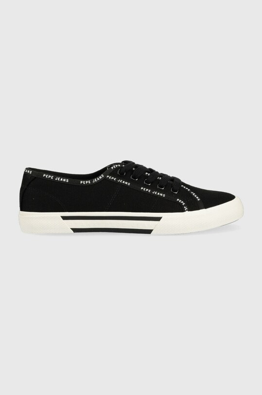 Pepe Jeans tenisówki BRADY Planet friendly czarny PLS31437