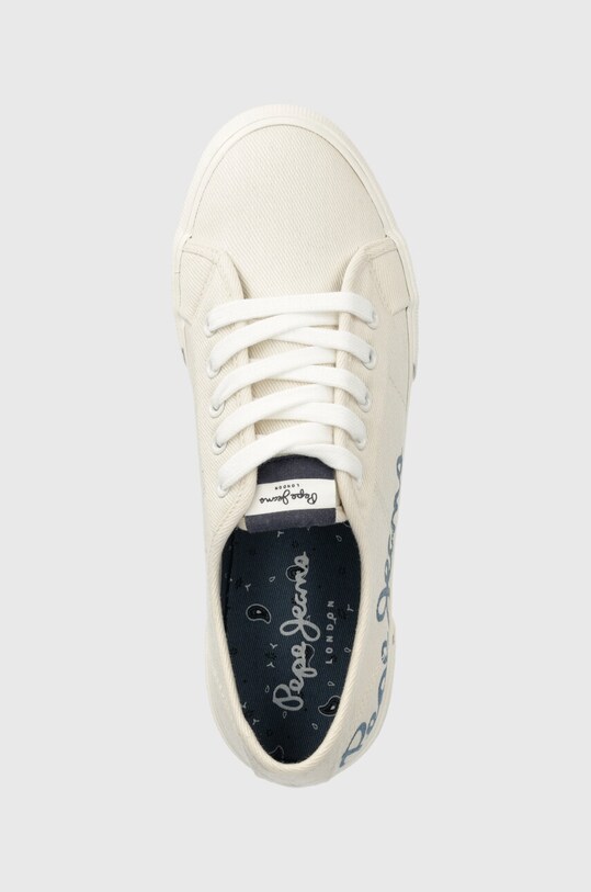 Pepe Jeans tenisówki BRADY beżowy PLS31438