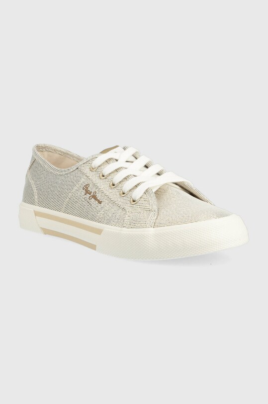 Pepe Jeans tenisówki BRADY PLS31439 złoty SS25