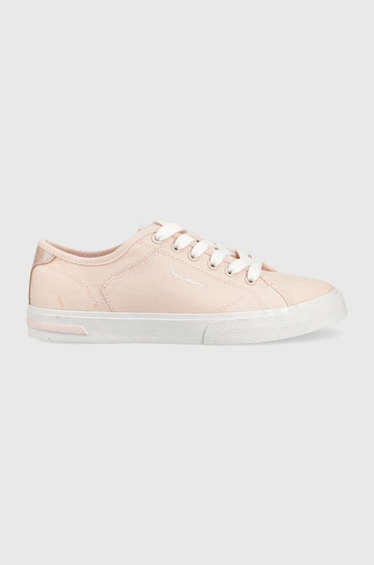 Pepe Jeans tenisówki KENTON płaska różowy PLS31440