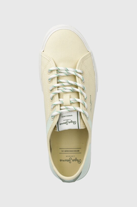 Pepe Jeans tenisówki KENTON żółty PLS31441