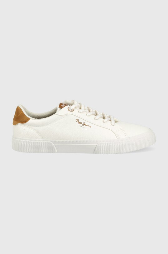 Sneakers boty Pepe Jeans KENTON plochá bílá PLS31445