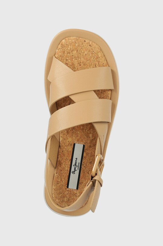 Pepe Jeans sandały SUMMER beżowy PLS90578