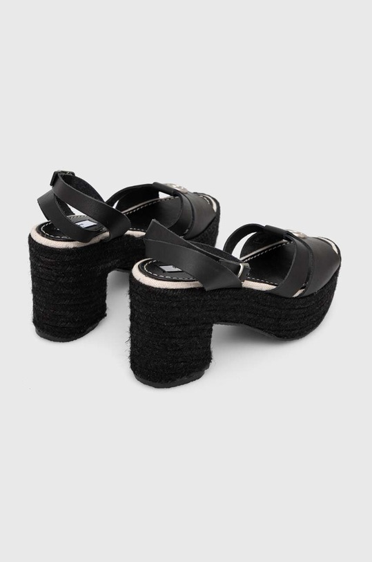 Obuwie Pepe Jeans sandały skórzane TAFFY PLS90602 czarny