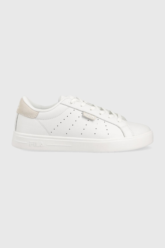 Fila sneakers din piele LUSSO plată alb FFW0285