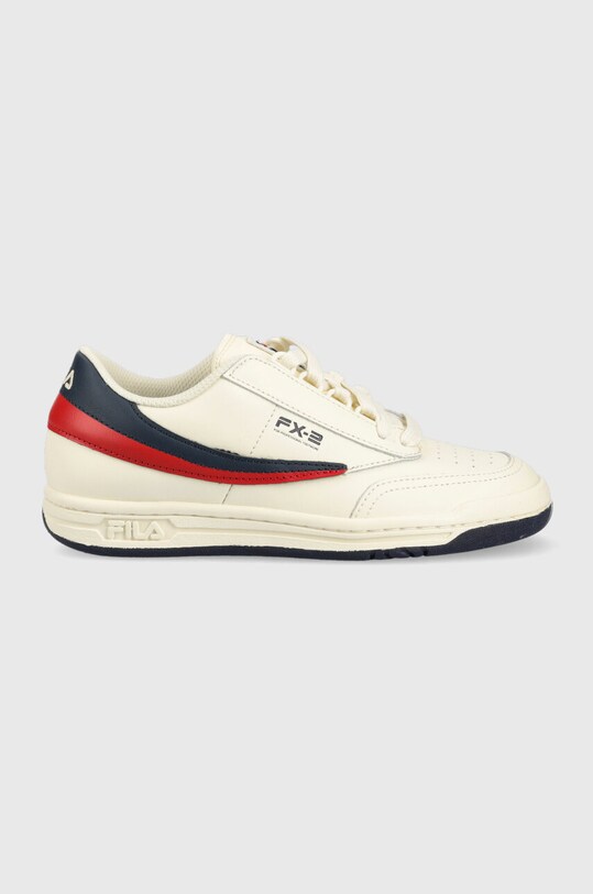 Шкіряні кросівки Fila ORIGINAL TENNIS шкіра з покриттям бежевий FFW0281