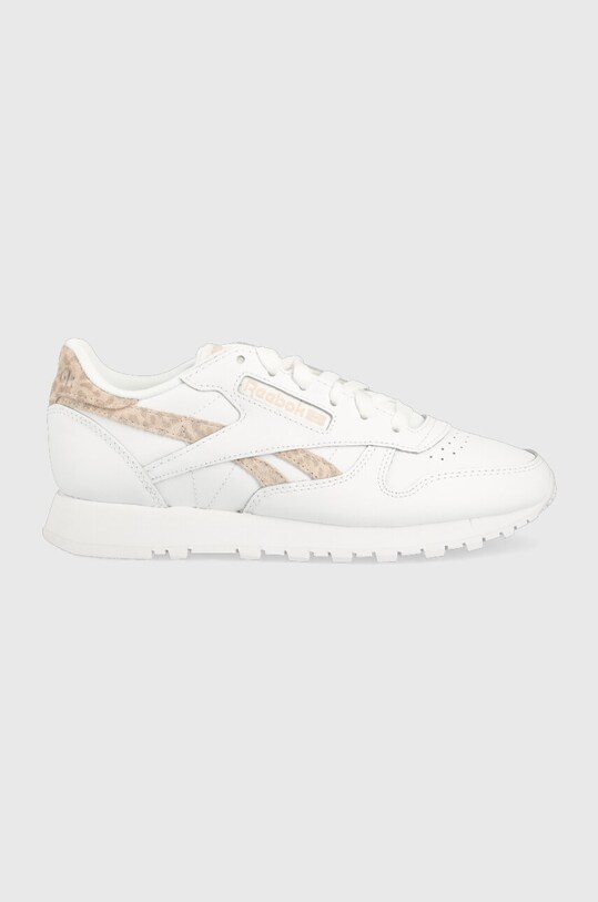 Δερμάτινα αθλητικά παπούτσια Reebok Classic CLASSIC LEATHER φλατ λευκό GY7173