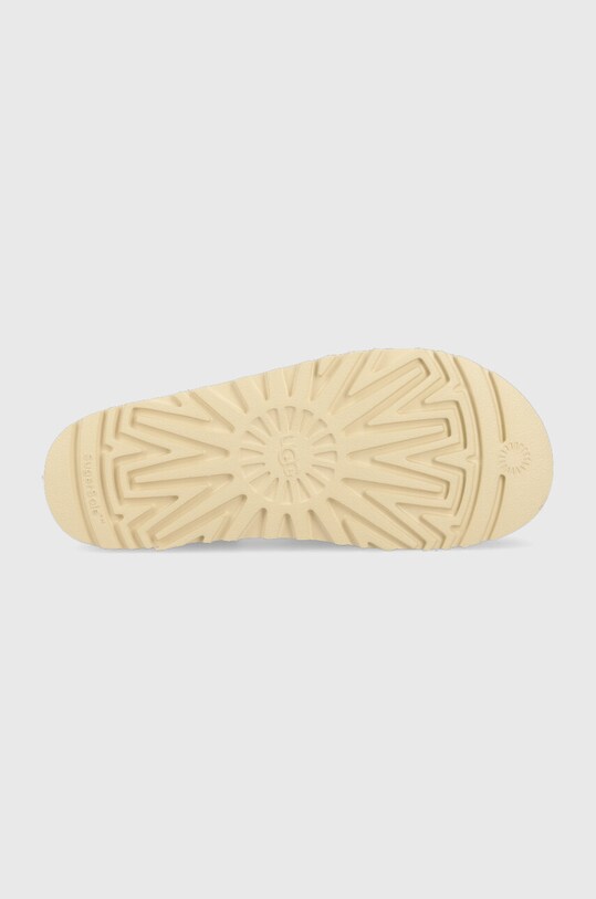 UGG sandały zamszowe Goldenstar Strap 1137890.DRI beżowy