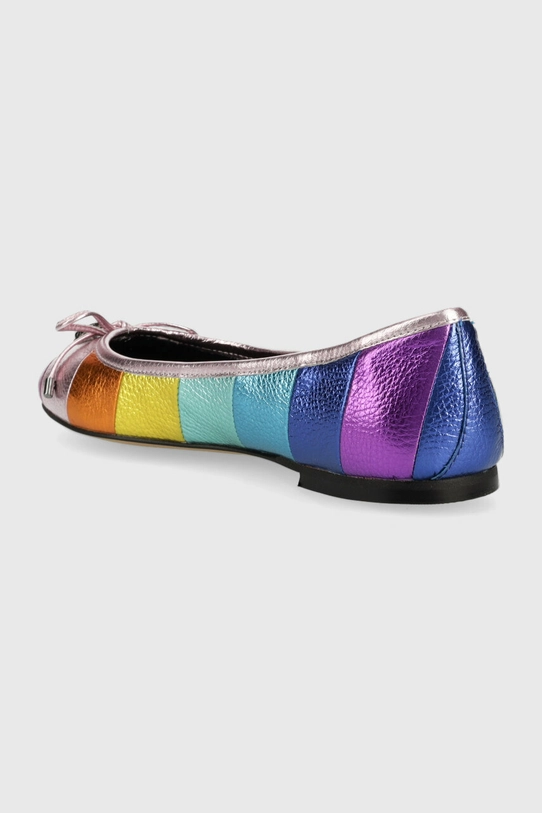 Încălțăminte Kurt Geiger London balerini de piele Eagle Ballerina 9790669109.MULT multicolor