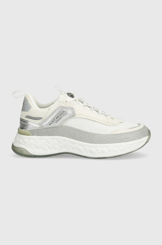 Kurt Geiger London sneakersy Kensington Sneaker tekstylny srebrny 9820015169.WHITE