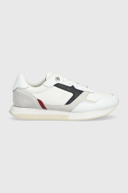 Маратонки Tommy Hilfiger ESSENTIAL TH RUNNER равна бял FW0FW06947