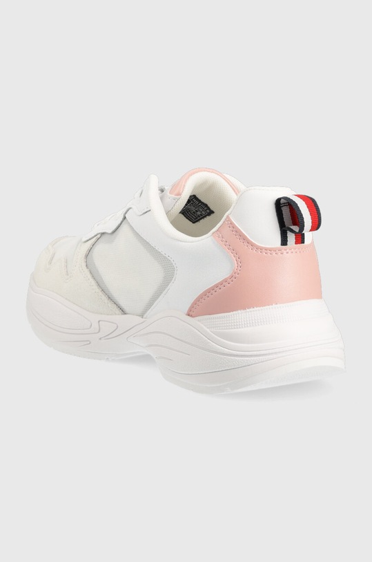Взуття Шкіряні кросівки Tommy Hilfiger SPORTY TH RUNNER FW0FW06952 білий