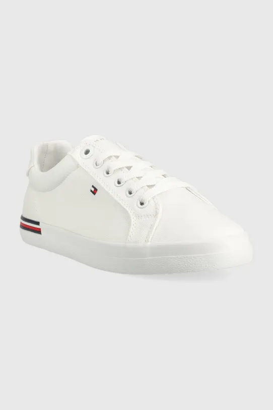 Tommy Hilfiger scarpe da ginnastica ESSENTIAL STRIPES SNEAKER FW0FW06954 bianco SS23