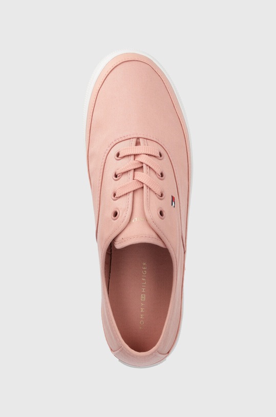 Tenisky Tommy Hilfiger ESSENTIAL KESHA LACE SNEAKER růžová FW0FW06955