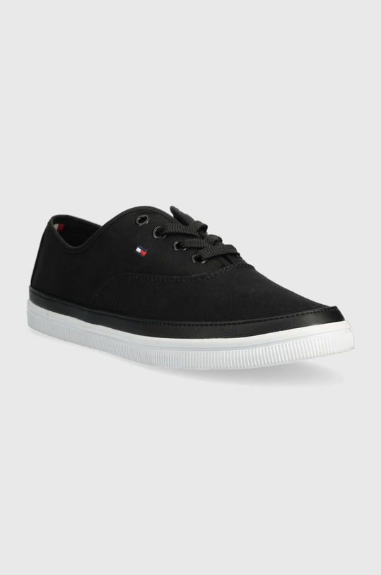 Tommy Hilfiger tenisówki ESSENTIAL KESHA LACE SNEAKER FW0FW06955 czarny SS23