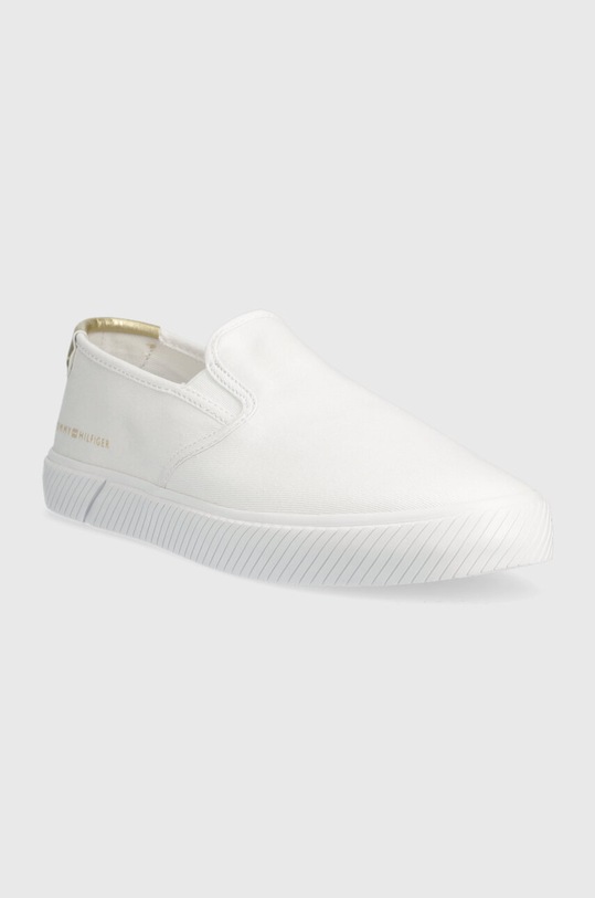 Tommy Hilfiger tenisówki ESSENTIAL SLIP-ON SNEAKER FW0FW06956 biały SS23