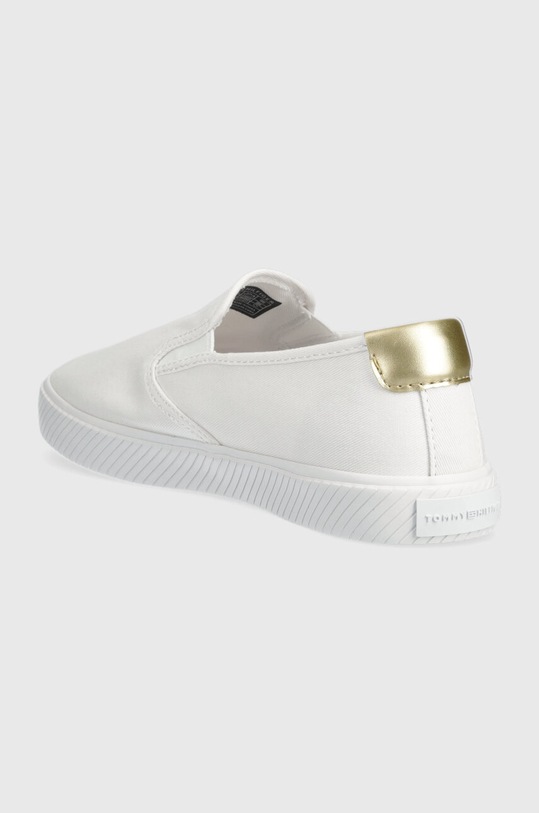 Obuwie Tommy Hilfiger tenisówki ESSENTIAL SLIP-ON SNEAKER FW0FW06956 biały