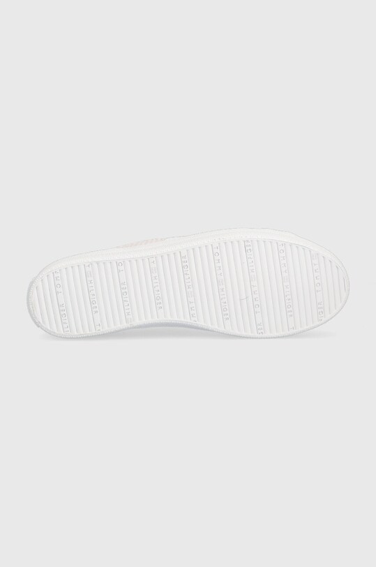 Tommy Hilfiger tenisówki ESSENTIAL SNEAKER IN SEERSUCKER FW0FW06958 różowy