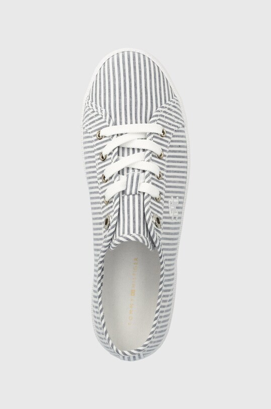 Ниски кецове Tommy Hilfiger ESSENTIAL SNEAKER IN SEERSUCKER син FW0FW06958