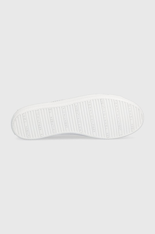 Tenisky Tommy Hilfiger ESSENTIAL SNEAKER IN SEERSUCKER FW0FW06958 modrá