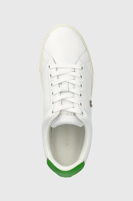 Шкіряні кросівки Tommy Hilfiger ELEVATED ESSENTIAL COURT SNEAKER білий FW0FW06965