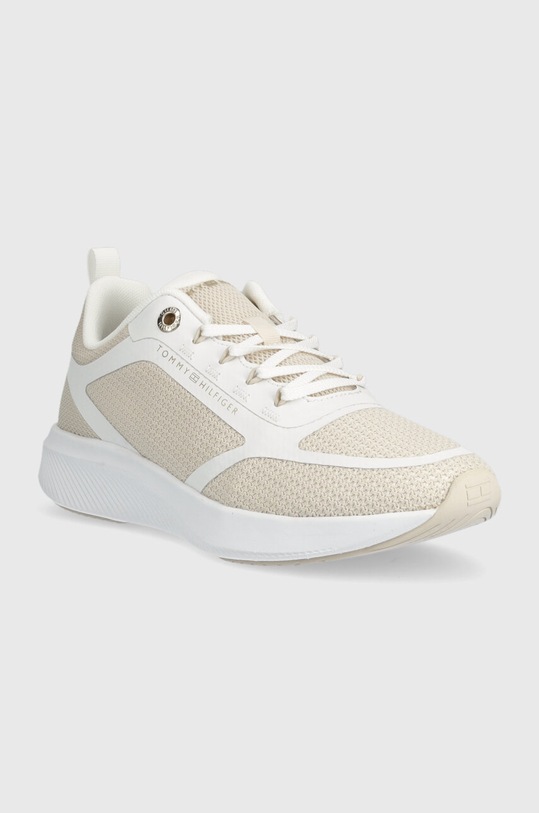 Tommy Hilfiger sneakersy ACTIVE MESH TRAINER FW0FW06981 beżowy SS23