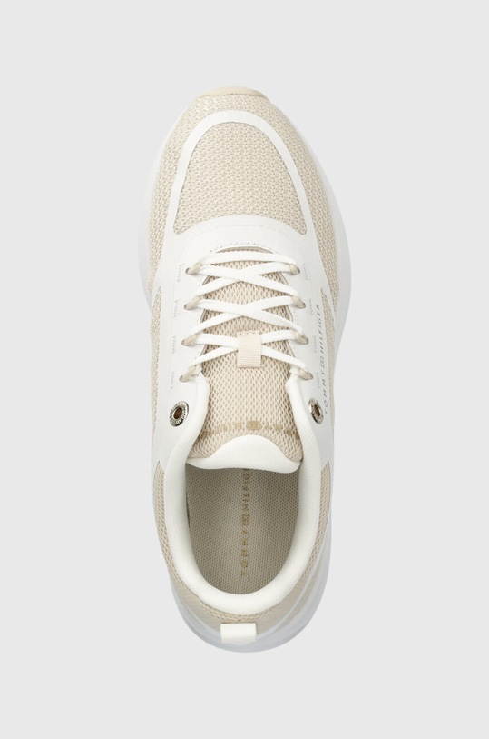 Tommy Hilfiger sneakersy ACTIVE MESH TRAINER beżowy FW0FW06981