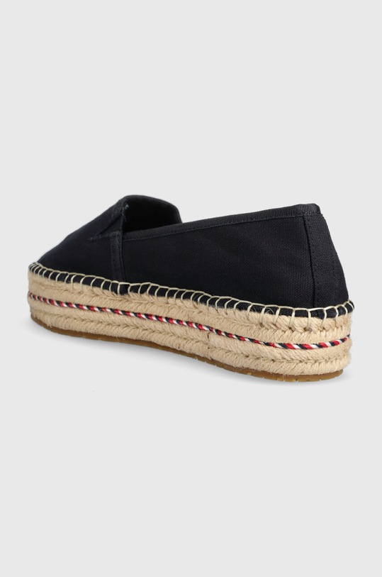 Παπούτσια Εσπαντρίγιες Tommy Hilfiger TH EMBROIDERED FLATFORM FW0FW07014 σκούρο μπλε